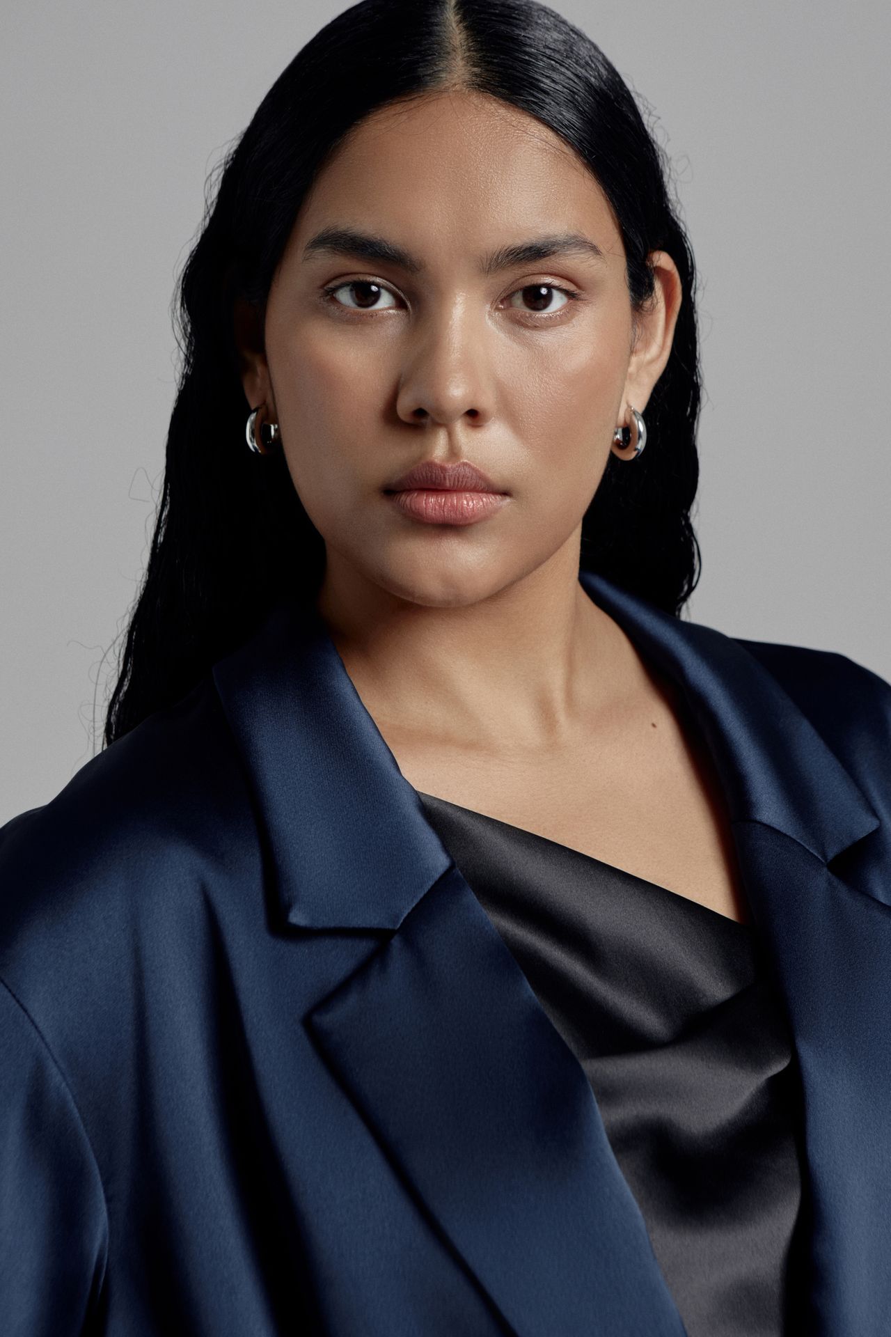 Жакет атласный