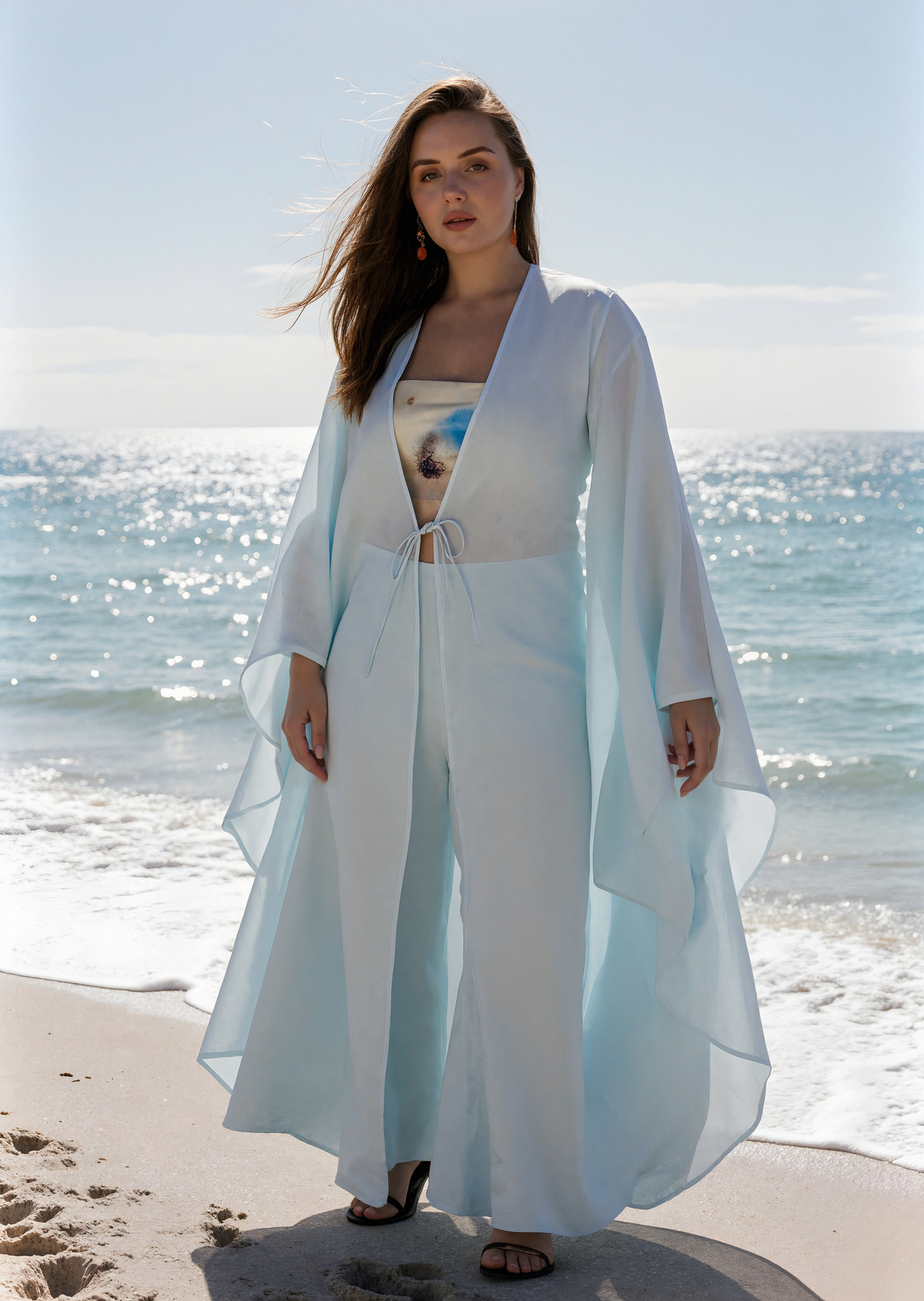 Туника полупрозрачная