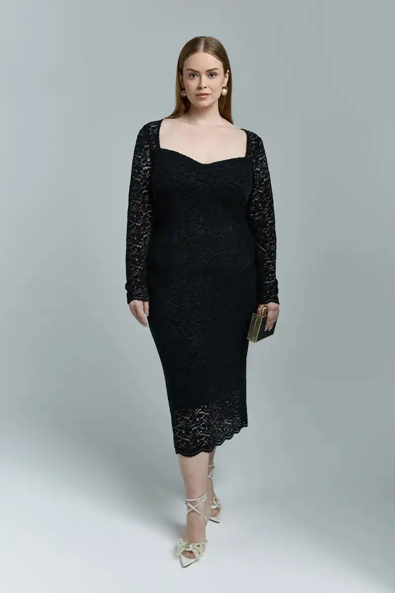 Платье кружевное KITRI