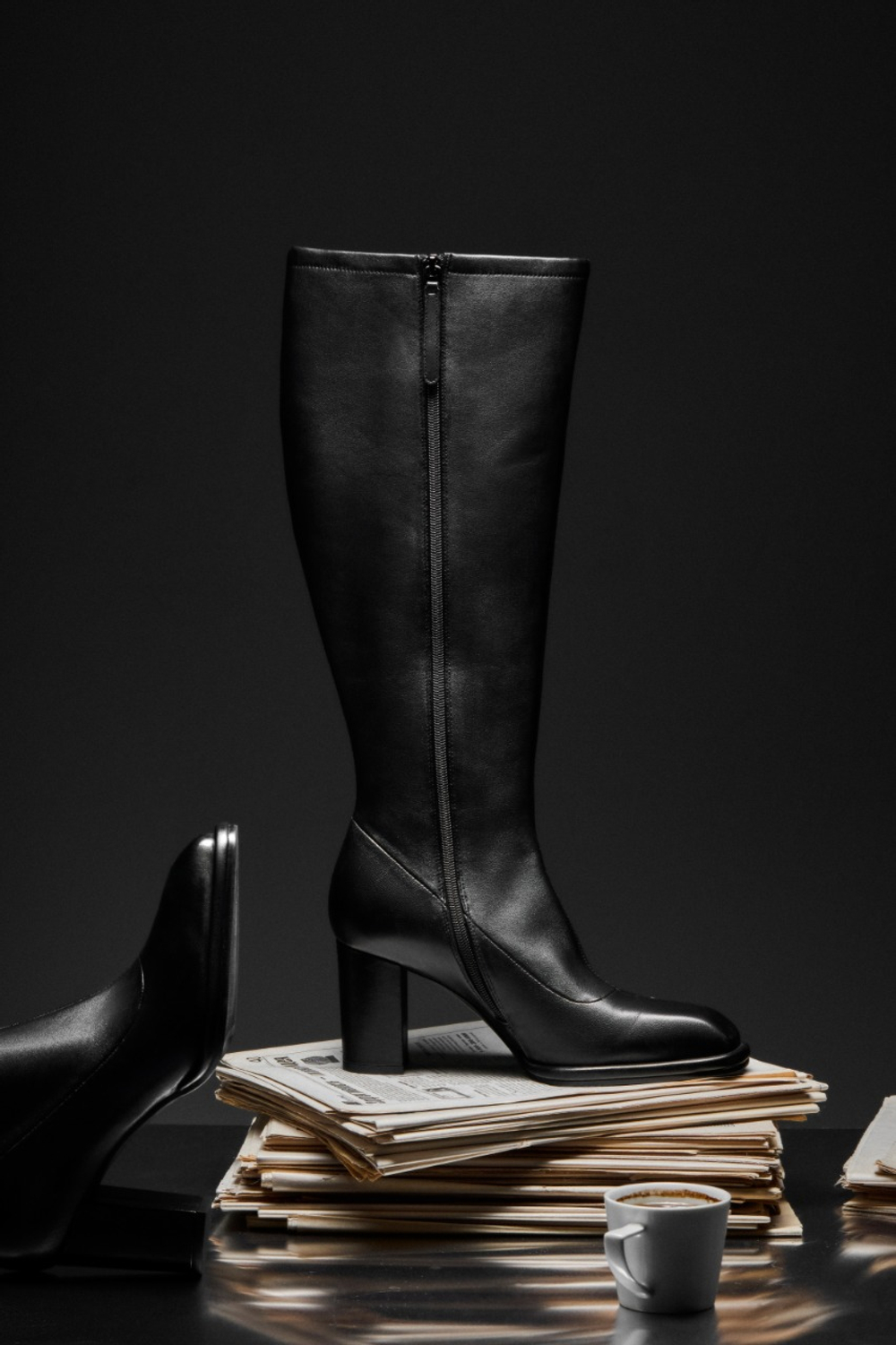 Сапоги с расширенным голенищем TRINITY