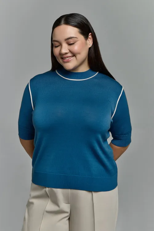 Джемпер с кантом RESTART