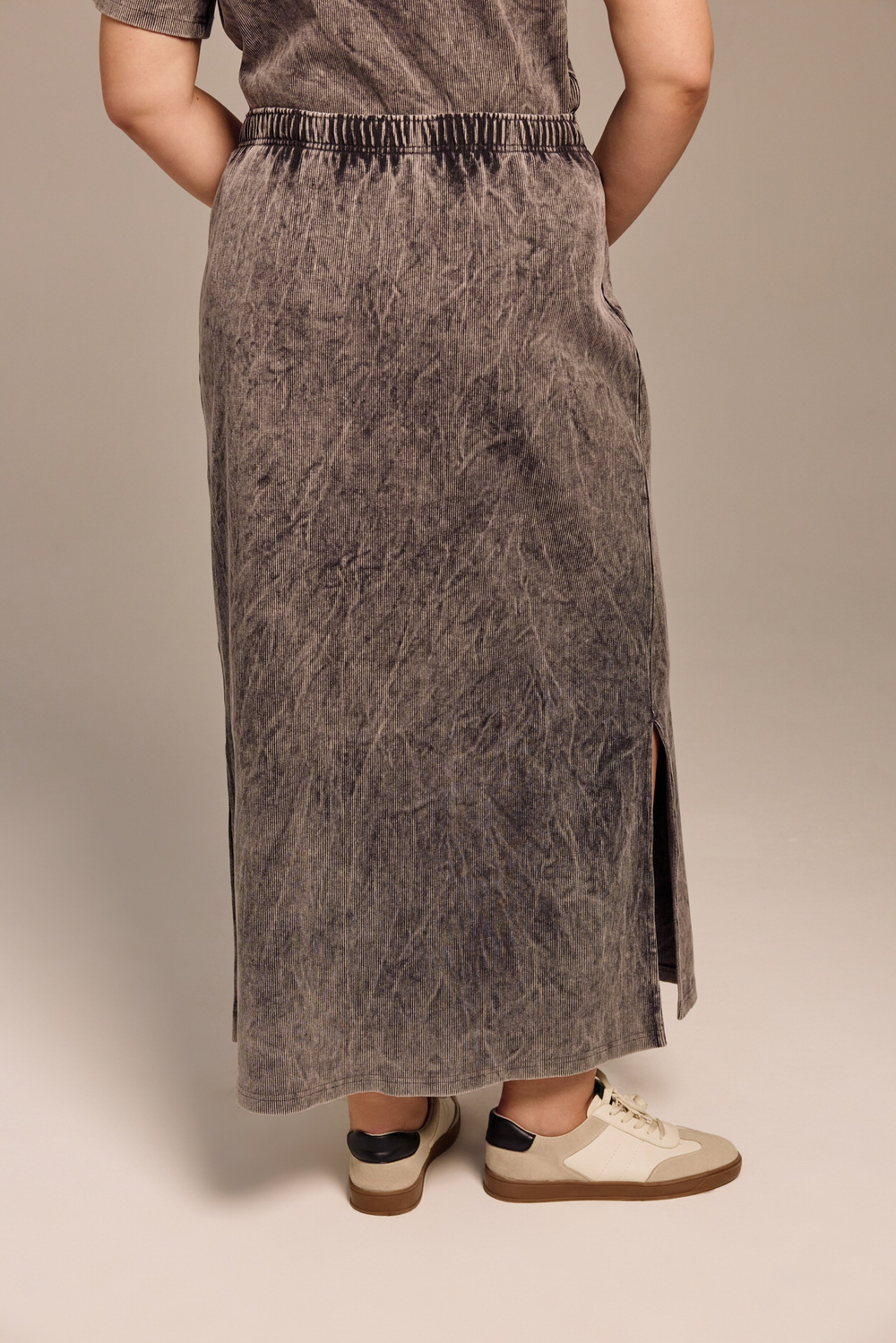 Юбка с эффектом потертости «Нирвана»