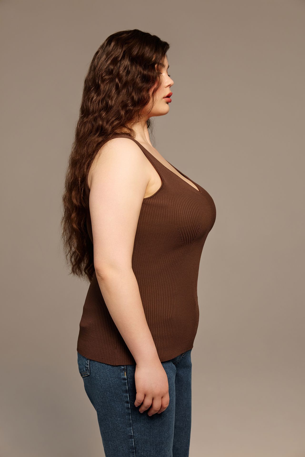 Топ из холодной вискозы ФУЭГО