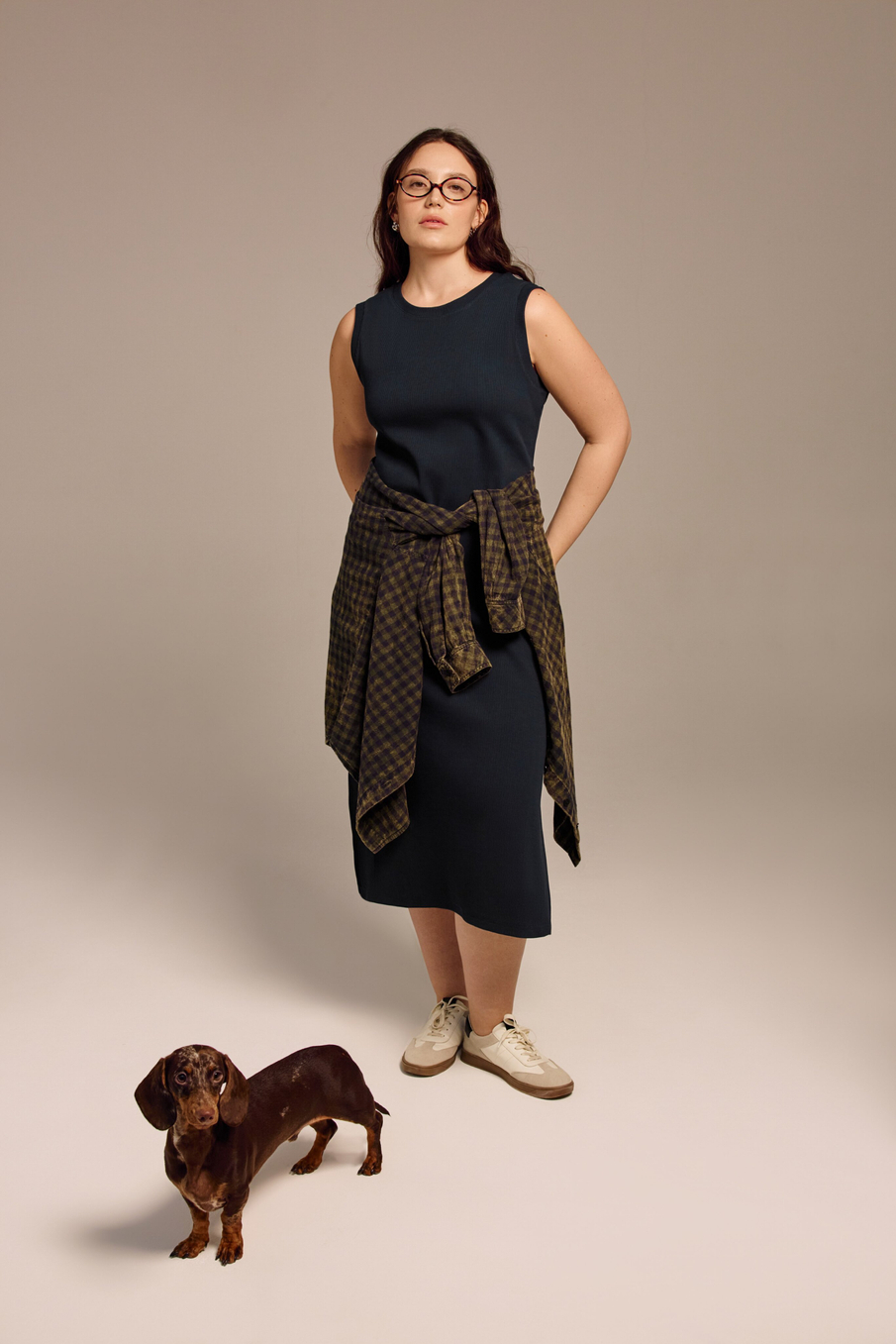 Платье в рубчик «Нирвана»