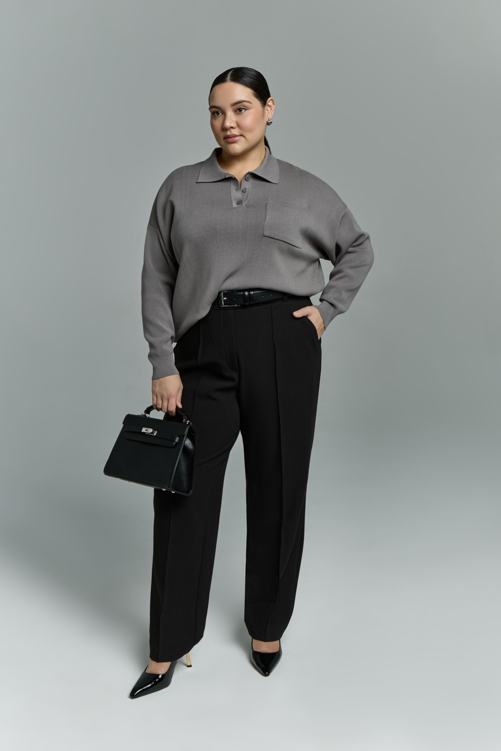 Джемпер-поло GLITCH