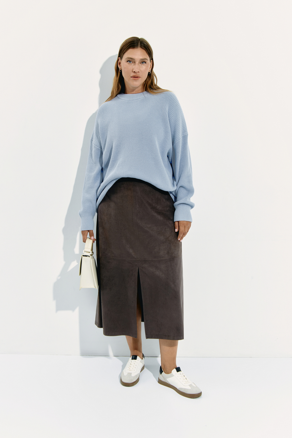 Юбка замшевая NAOMI