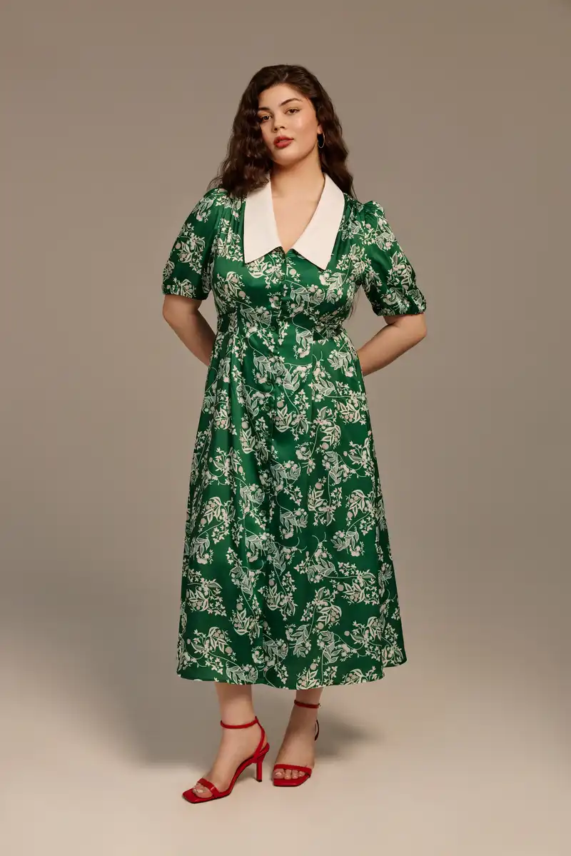 Платье с воротником ФИЕСТА