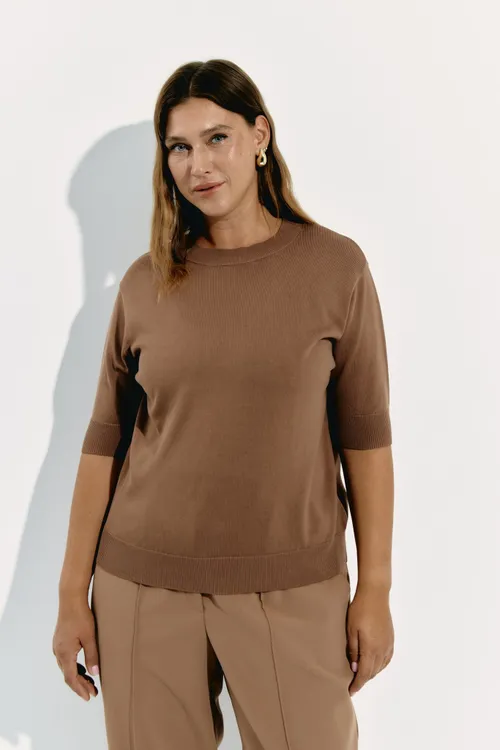 Джемпер из крученой вискозы НАВСЕГДА