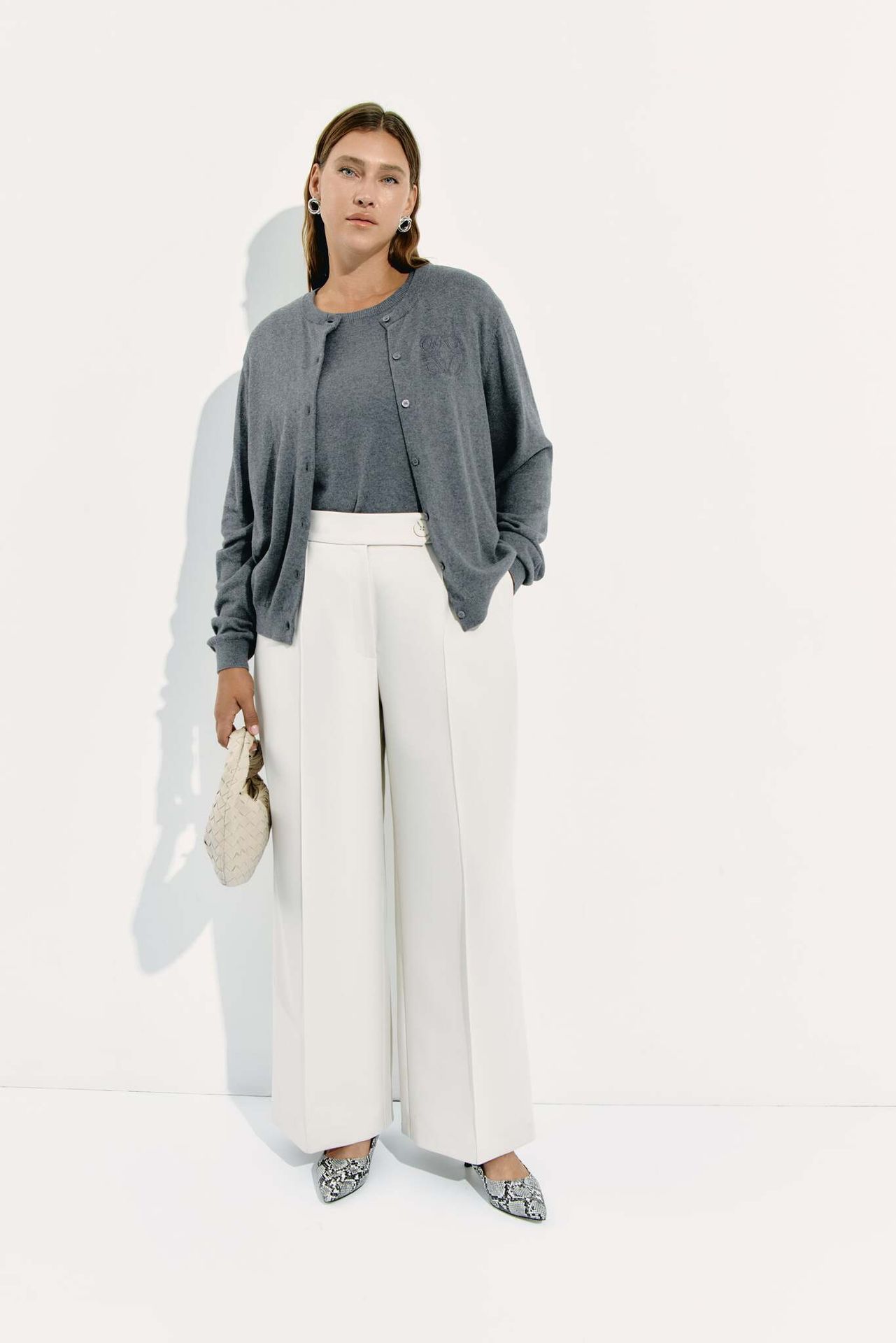 Кардиган укороченный с кашемиром