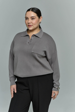 Джемпер-поло GLITCH