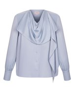 Блуза с шарфом