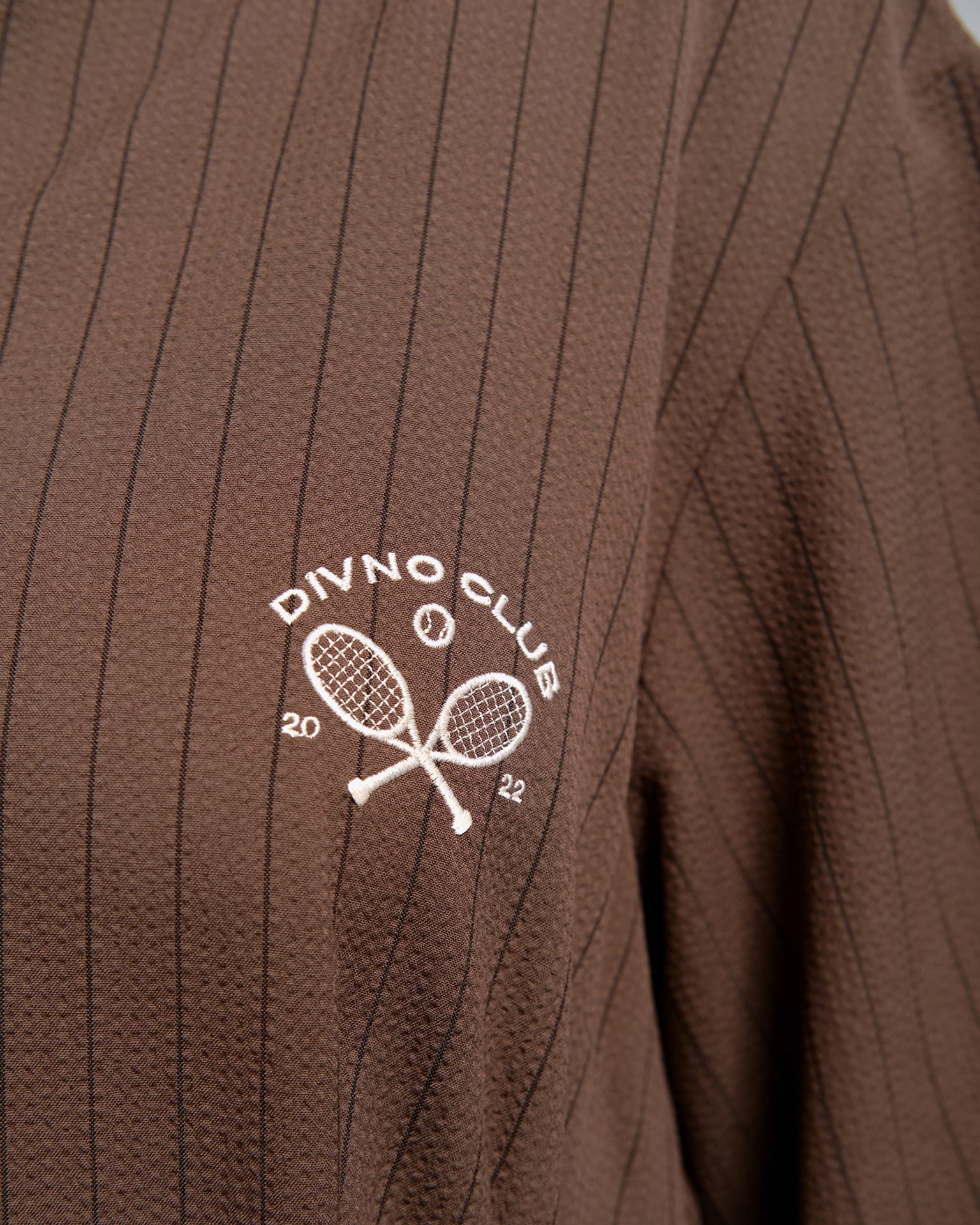 Платье в полосе