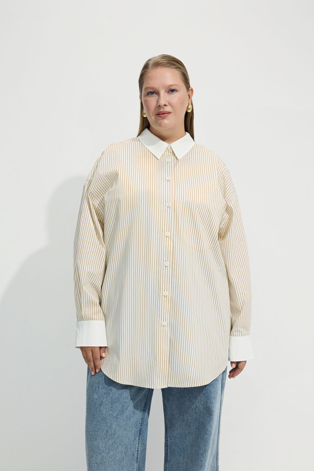 Рубашка из премиального хлопка NAVSEGDA