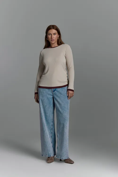 Лонгслив из вискозы ILLUSION