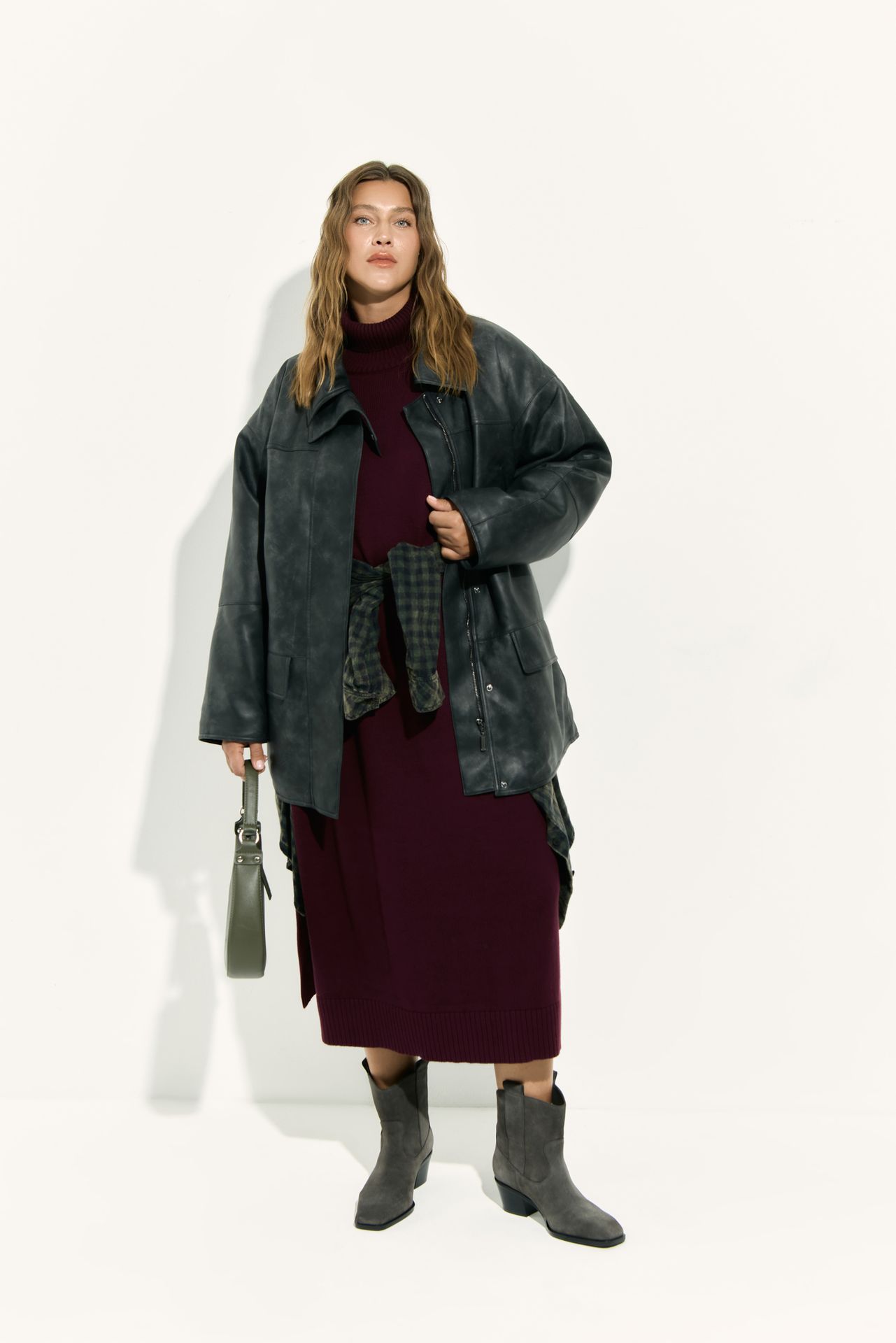 Платье с кашемиром FRANCES