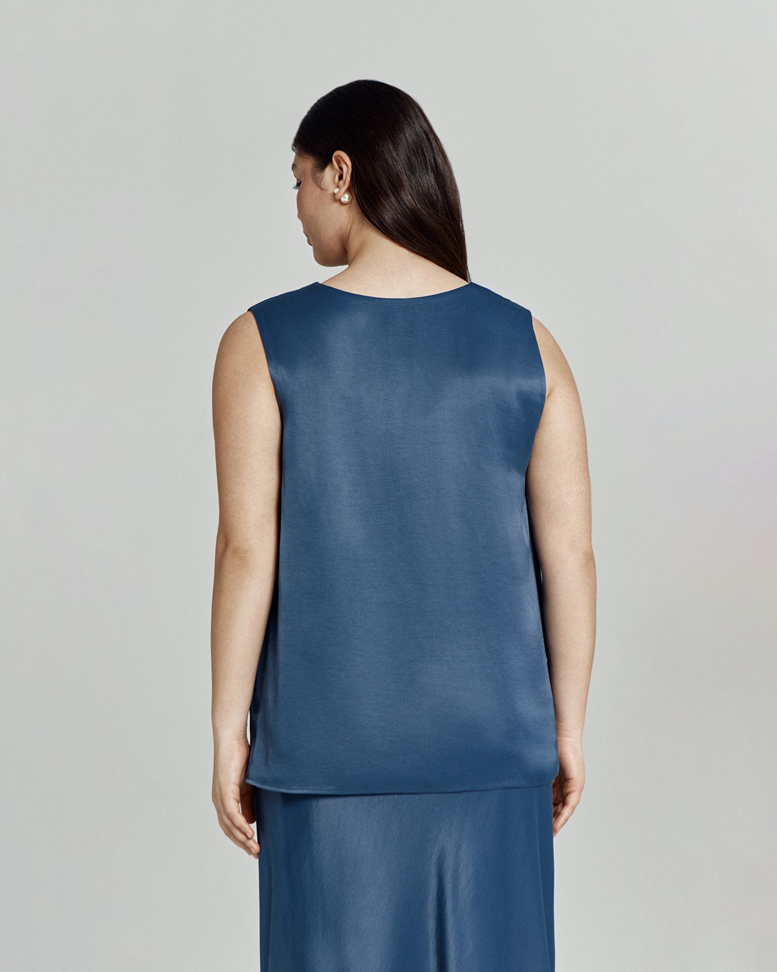 Топ-блуза струящийся