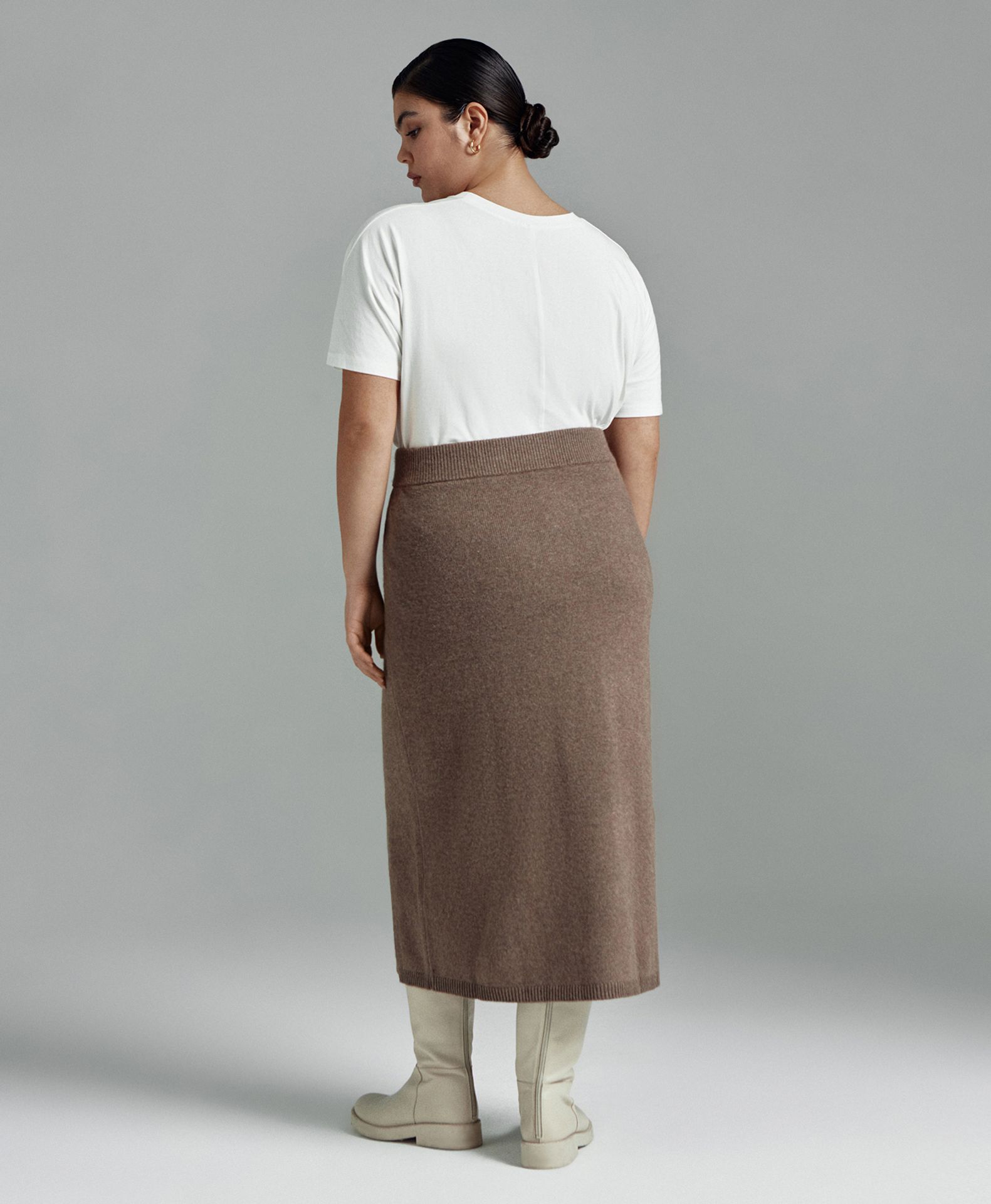 Юбка из ангоры