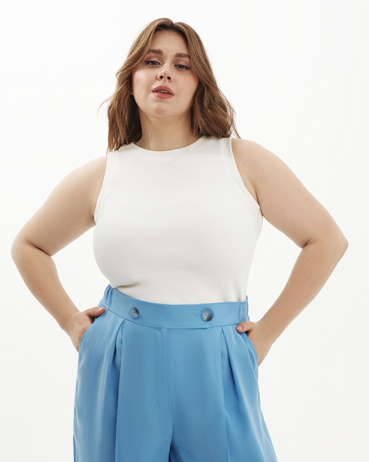 Топ из плотной ткани NAVSEGDA