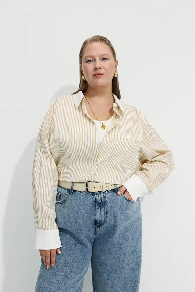 Рубашка из премиального хлопка NAVSEGDA