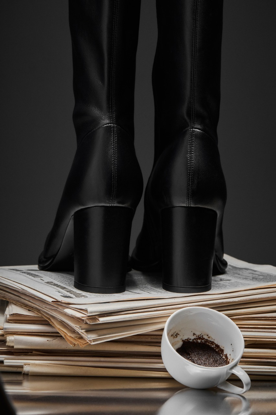 Сапоги с расширенным голенищем TRINITY