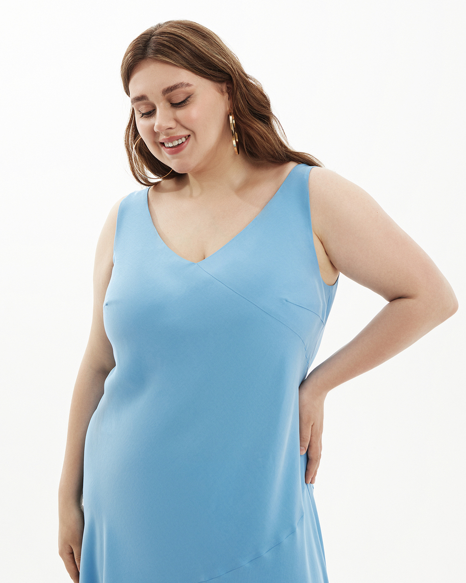 Платье-комбинация из купры