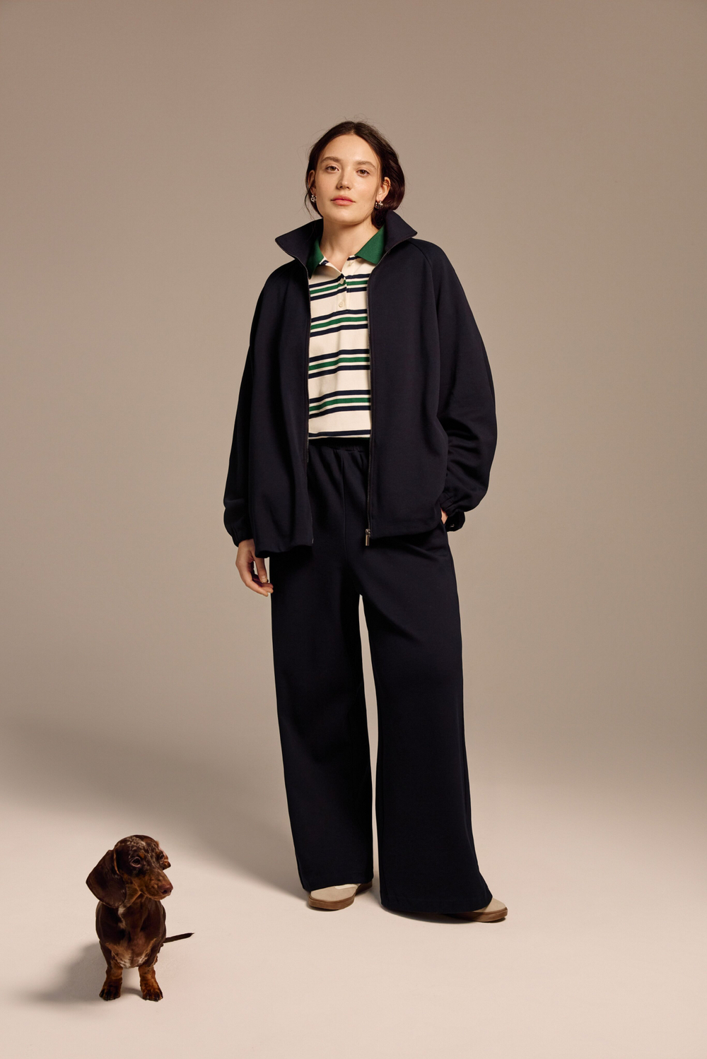 Толстовка из хлопкового пике «Волкман»