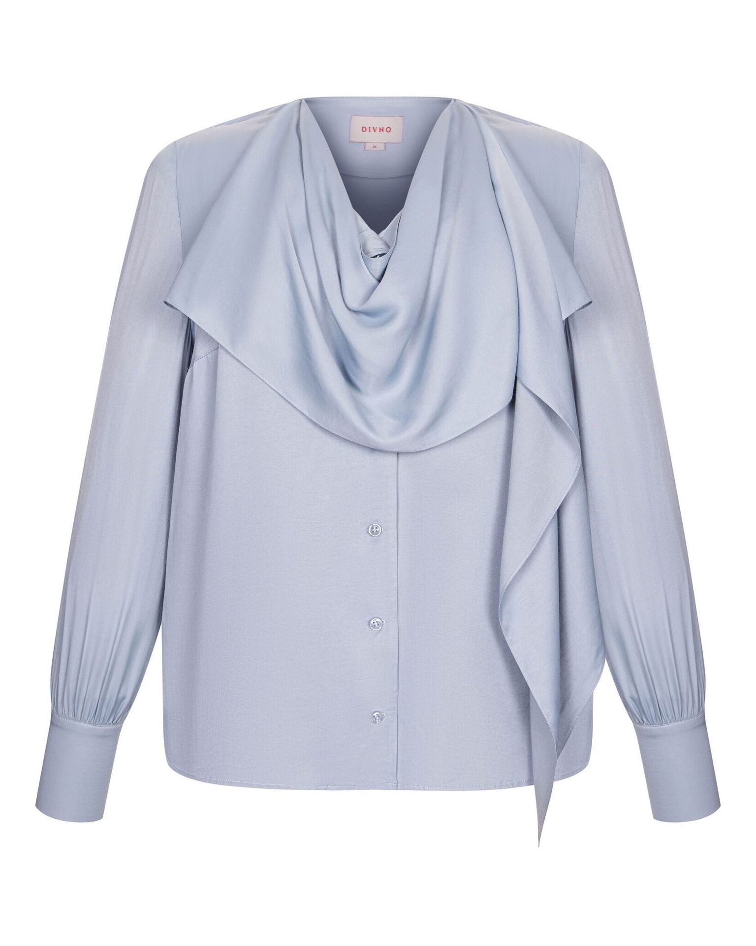 Блуза с шарфом