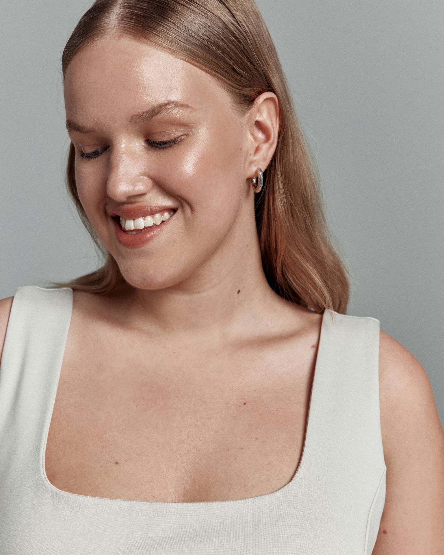 Топ трикотажный в корсетном стиле