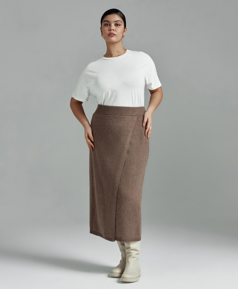 Юбка из ангоры