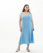 Платье-комбинация из купры