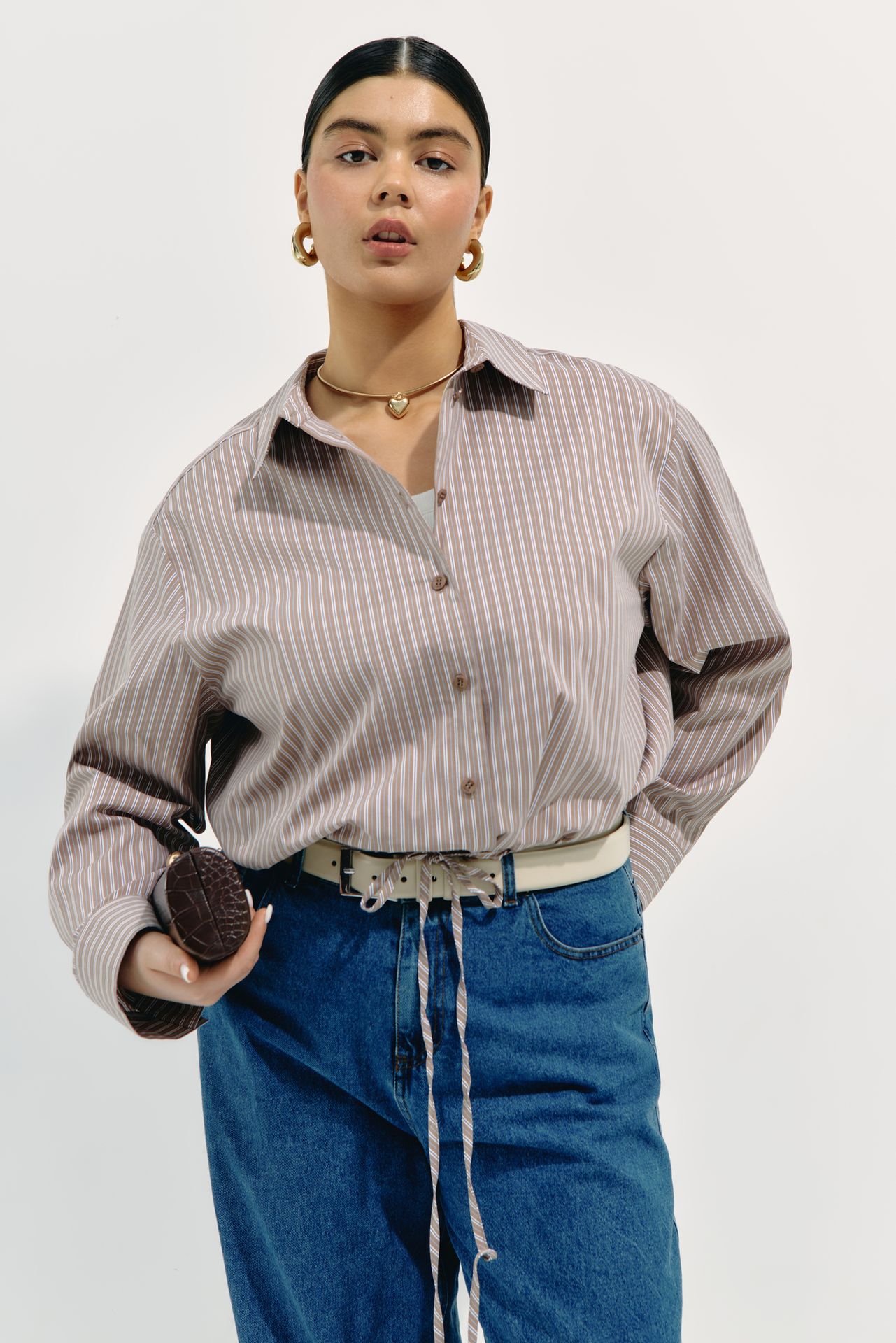 Рубашка укороченная JULES