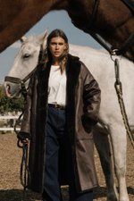 Дубленка удлиненная CAMERON