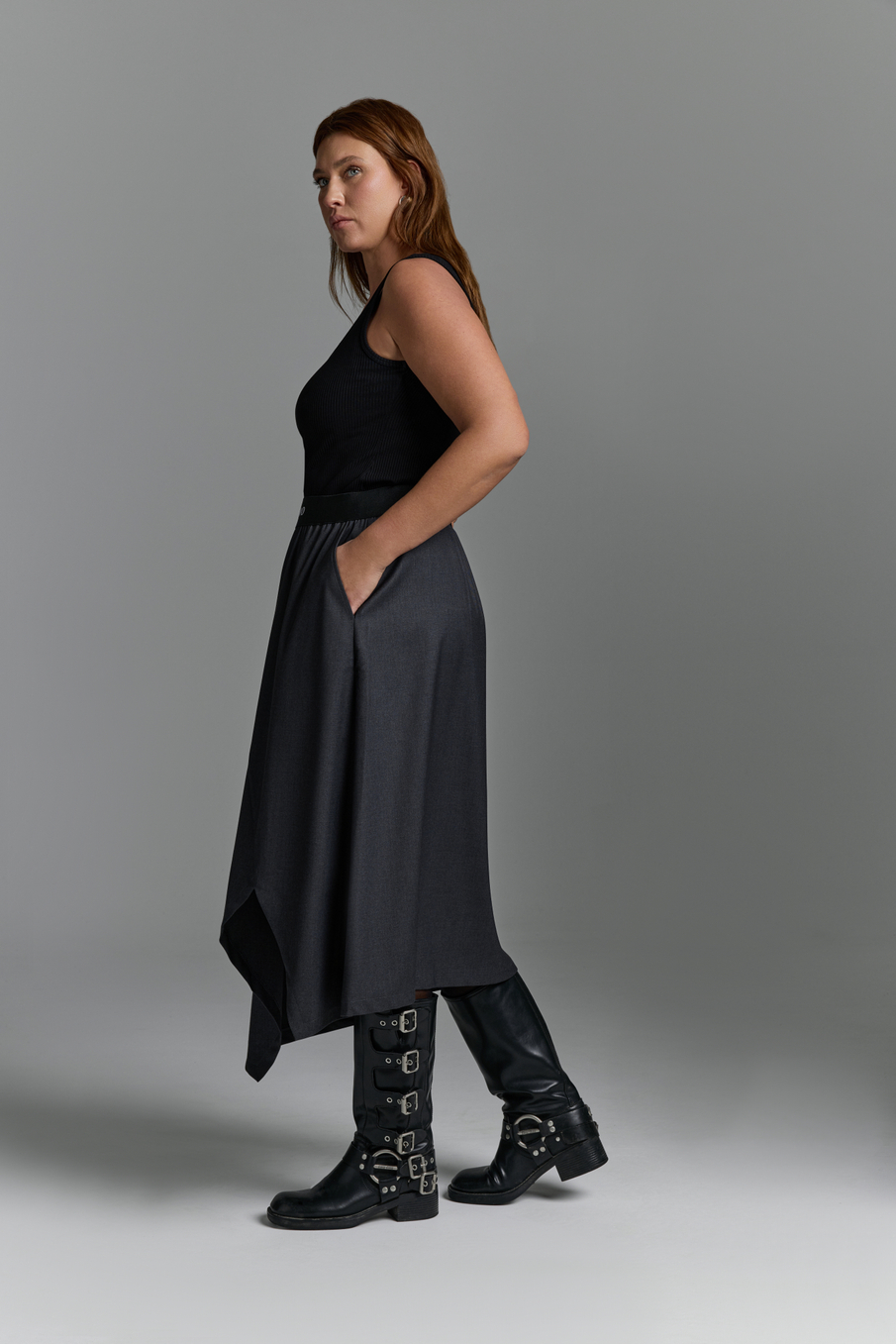 Юбка асимметричная ZION