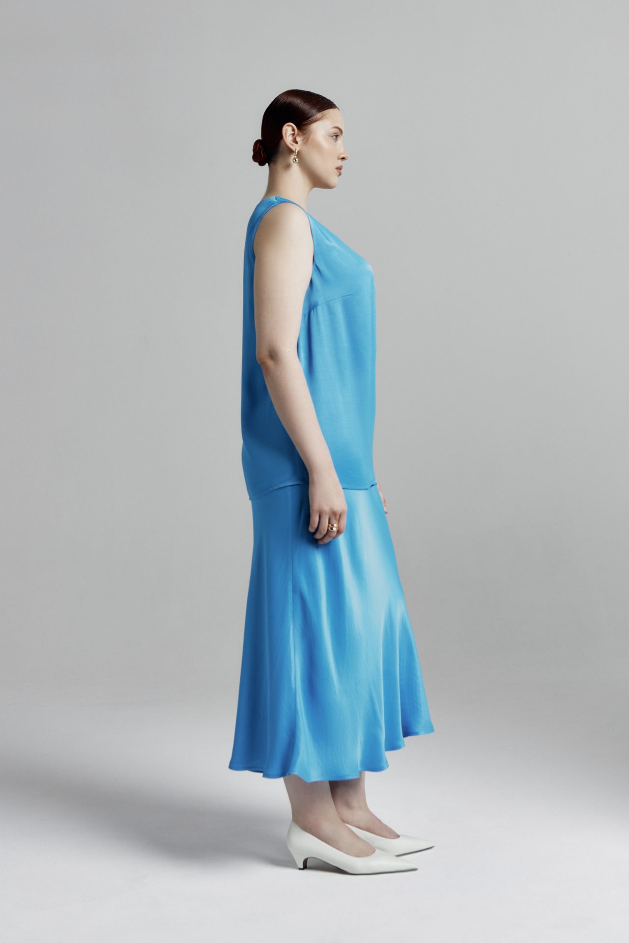 Топ-блуза струящийся