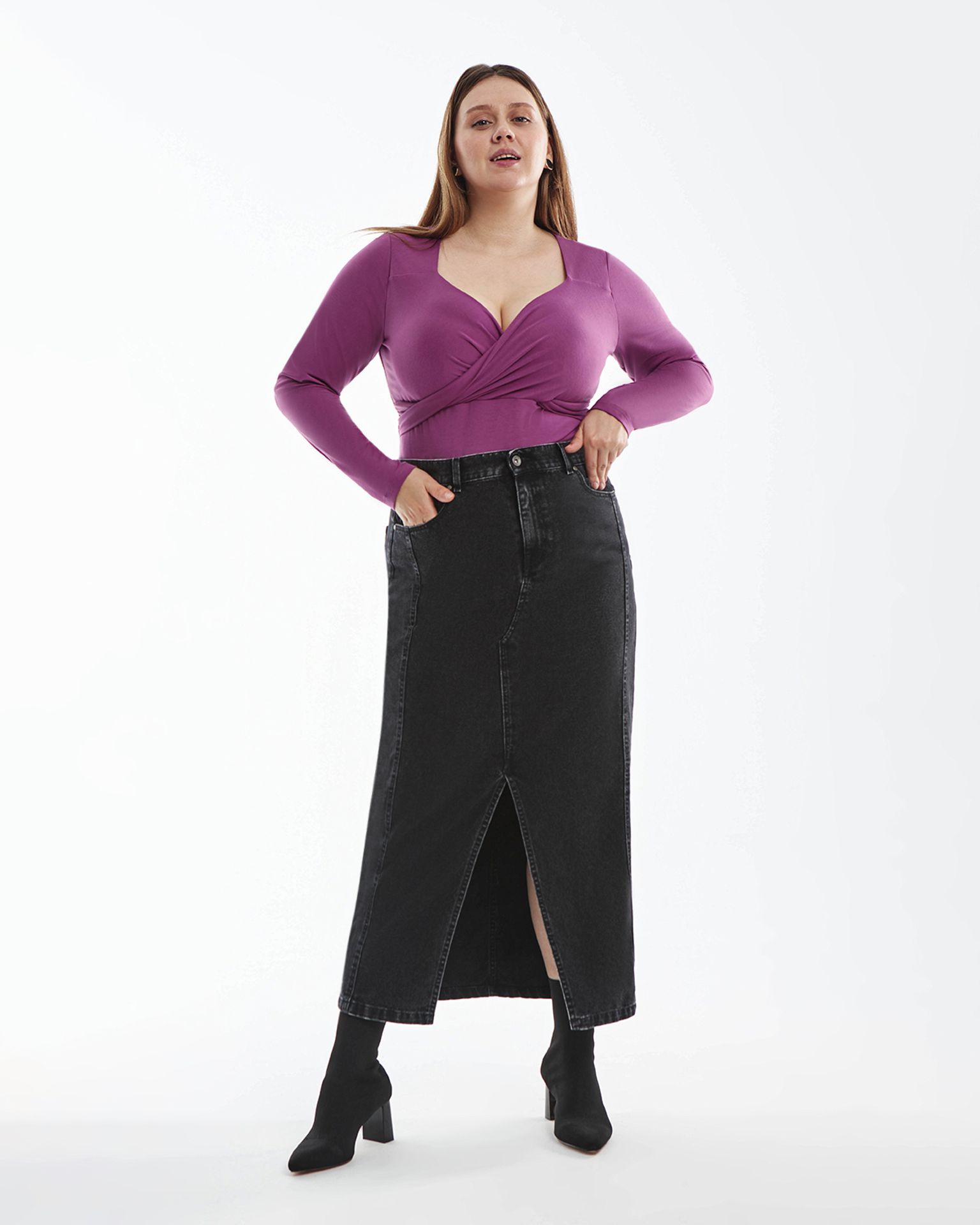 Топ с вырезом