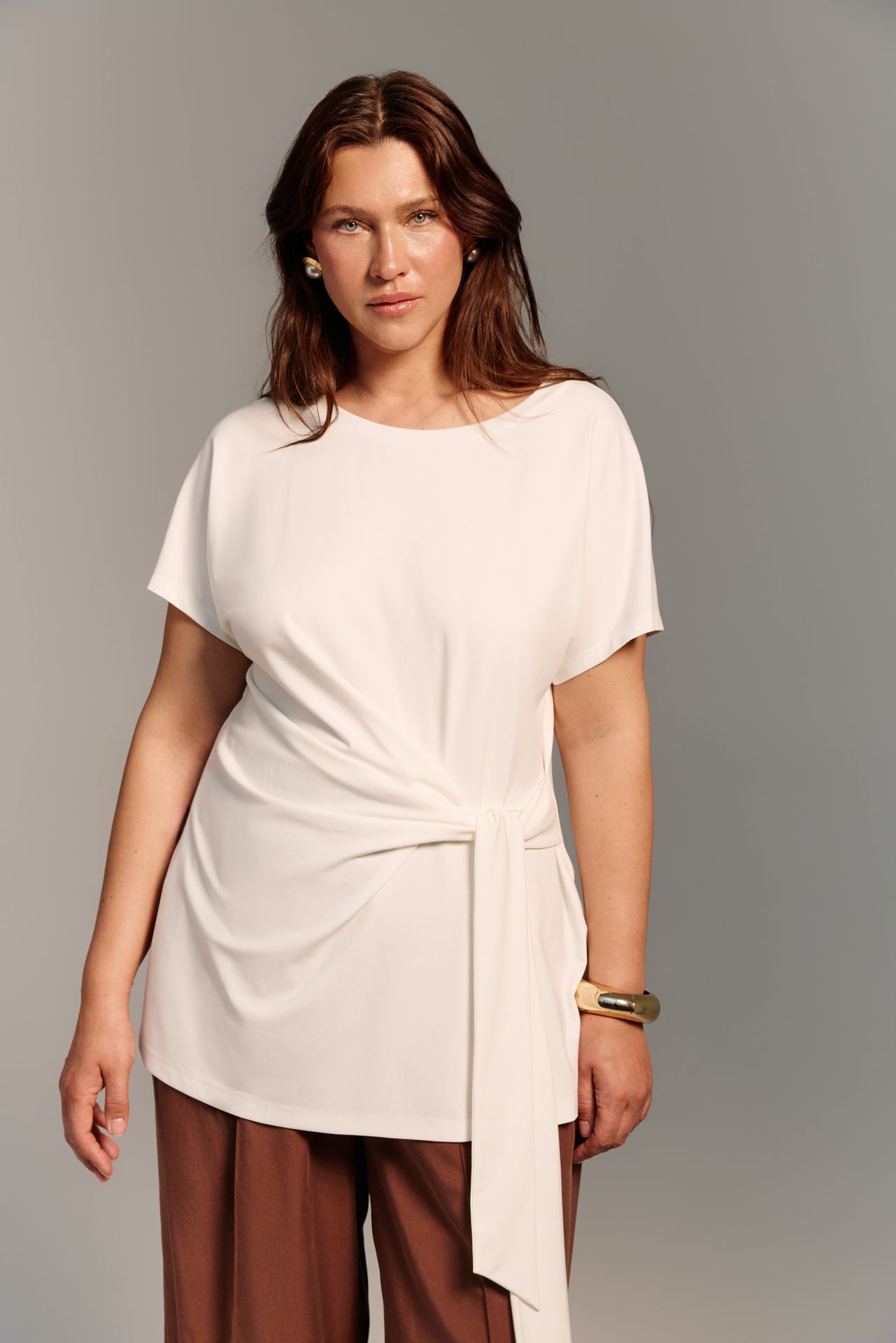 Футболка с перекрутом РОЩА