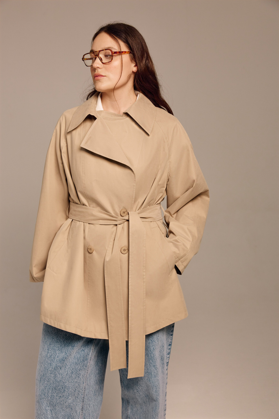 Тренч укороченный Нэнси