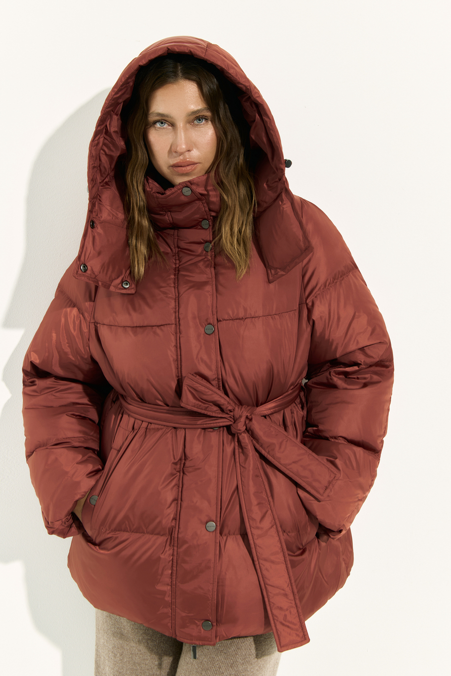 Пуховик с премиальным наполнителем RENE