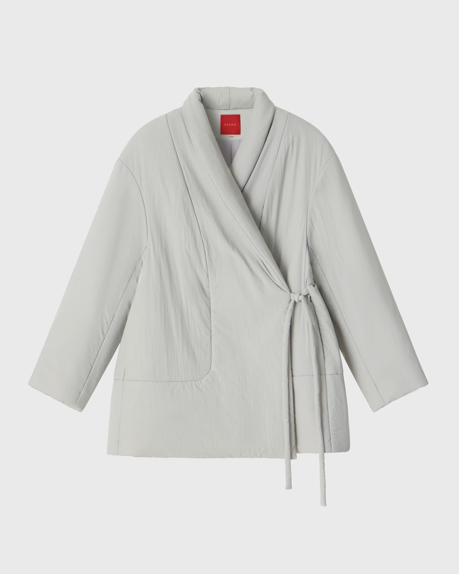 Куртка утепленная в стиле кимоно