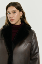 Дубленка удлиненная CAMERON