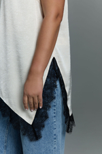 Топ с кружевом CHIC