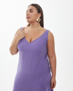 Платье-комбинация из купры