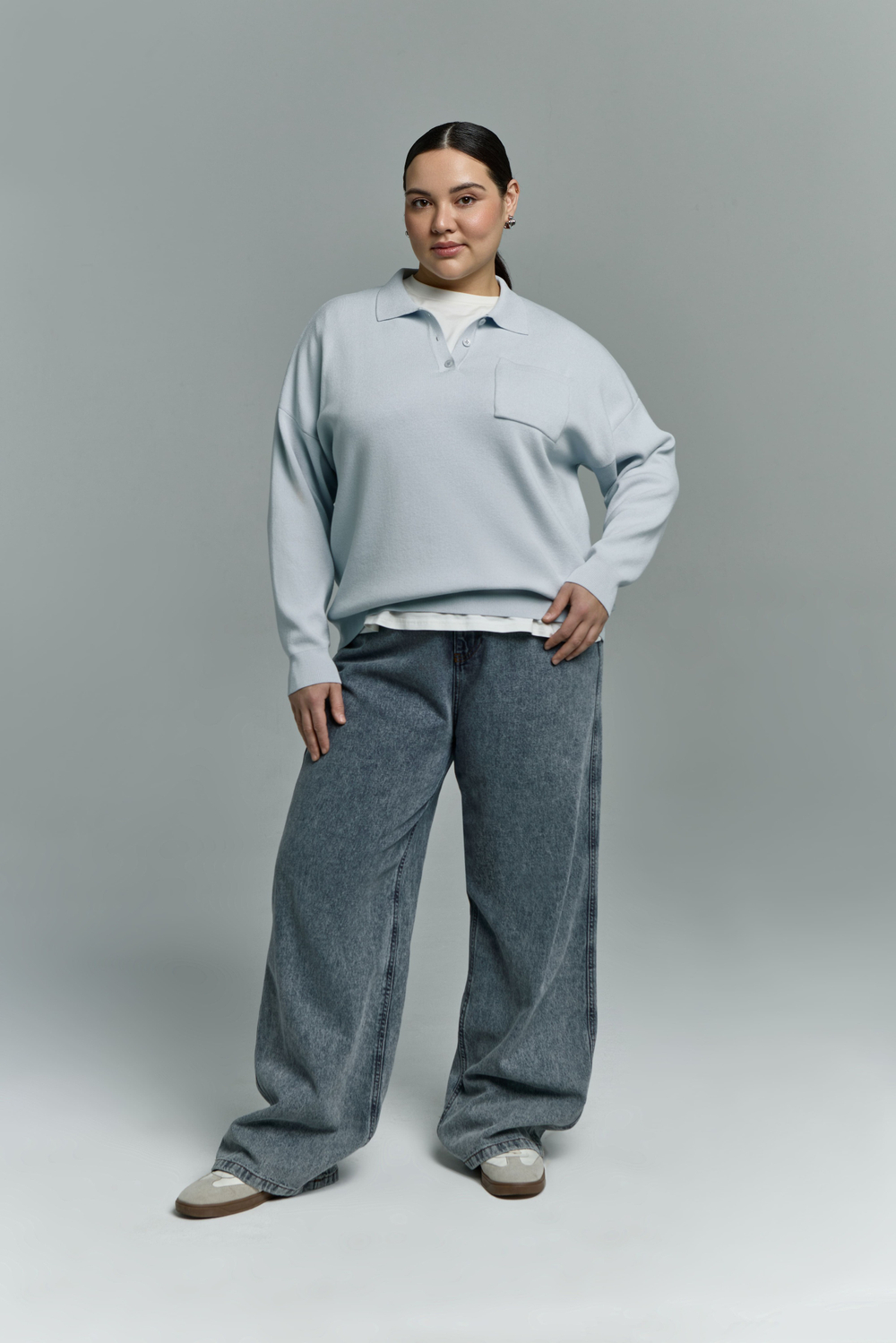 Джемпер-поло GLITCH