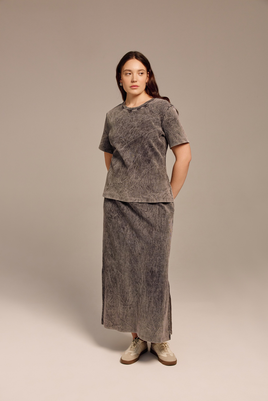 Футболка с эффектом потертости «Нирвана»