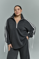 Свитшот с лампасами Triple DVN x NGTV