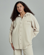 Рубашка оверсайз из купры