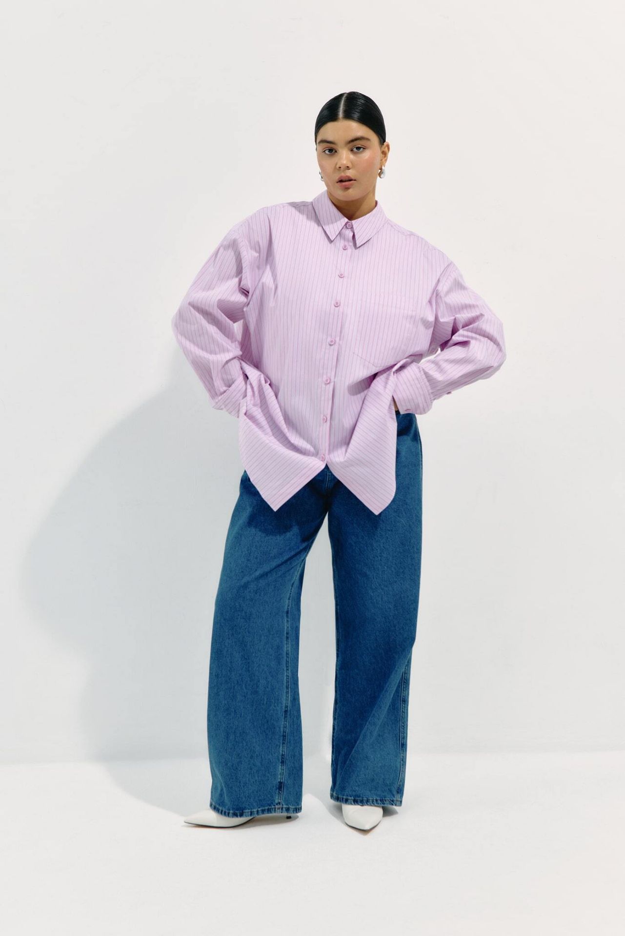 Рубашка из премиального хлопка NAVSEGDA