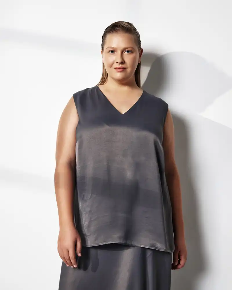 Топ-блуза струящийся