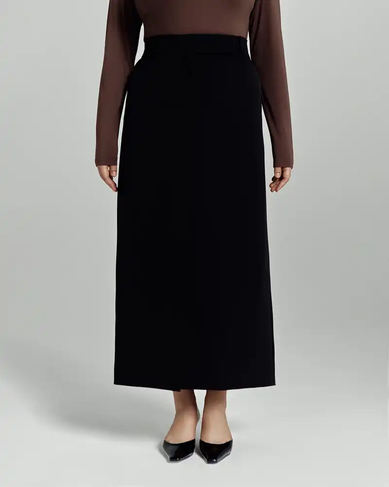 Юбка макси костюмная