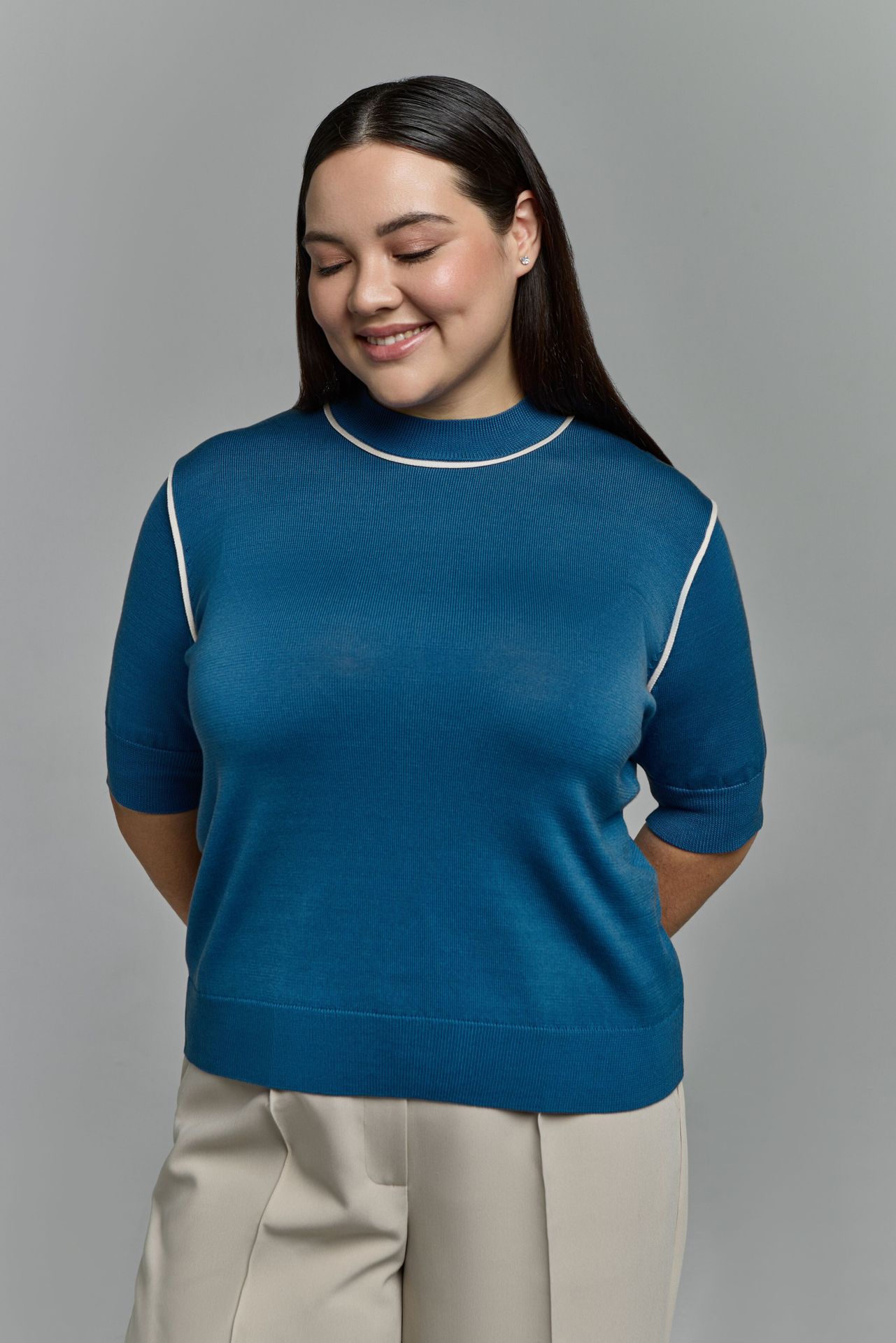 Джемпер с кантом RESTART